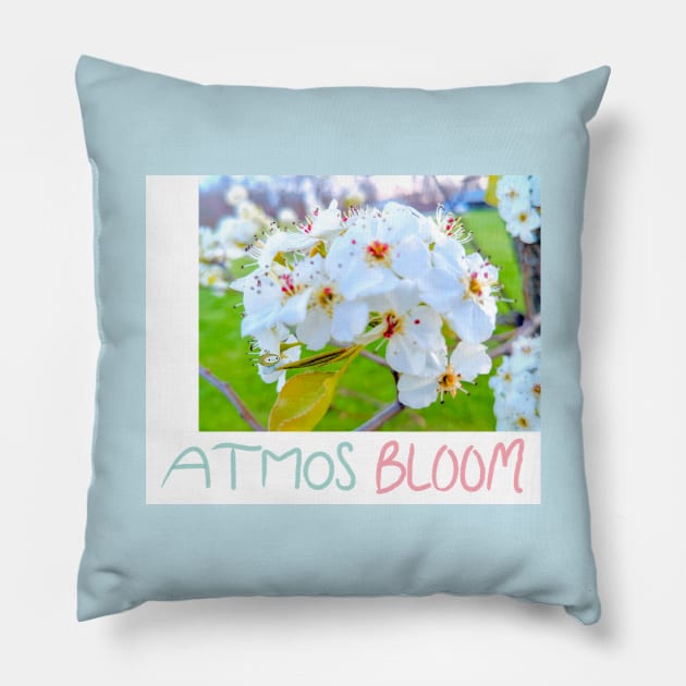 Atmos Bloom Band Pillow by Noah Monroe