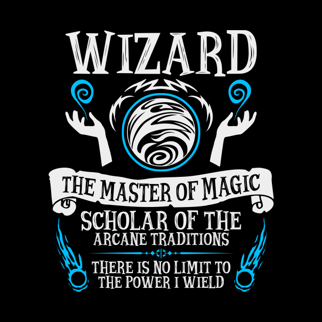 Wizard, Dungeons & Dragons - The Master of Magic by enduratrum
