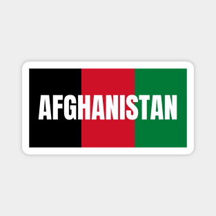 Afghanistan Flag Colors Magnet