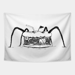 Spider sandwich Tapestry