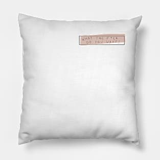 Actual Question Pillow