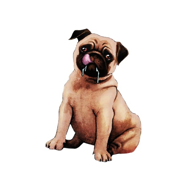 pug by Alina_XA