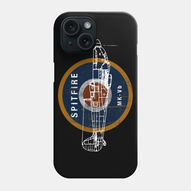 Spitfire Phone Case by Toby Wilkinson