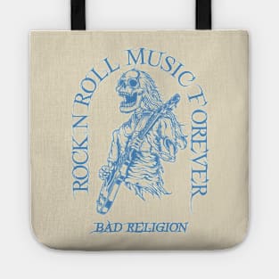 B a d  R E L E G I O N /// Skeleton Rock N Roll Tote