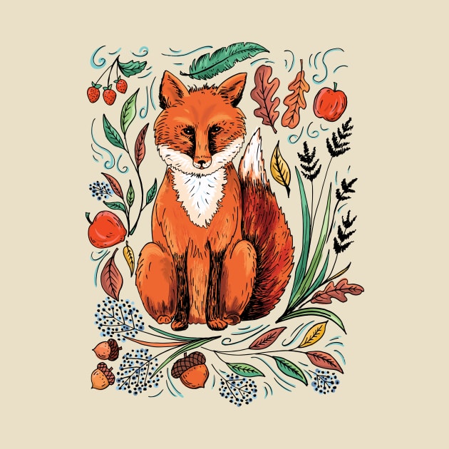 Fall Fox by SWON Design