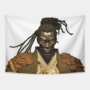 Yasuke the Black Samurai in Feudal Japan (1579) No. 1 Tapestry