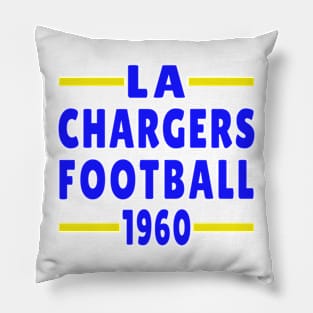 LA Chargers Football 1960 Classic Pillow