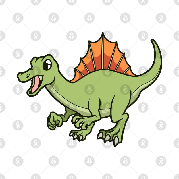 Kawaii Spinosaurus by Modern Medieval Design