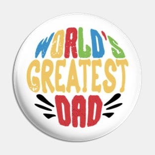 worlds greatest dad Pin