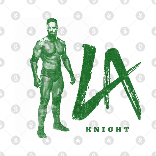 LA Knight #2 // green solid style by Loreatees