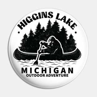 Higgins Lake Michigan Pin