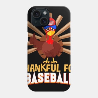 Baseball Turkey Sport Lovers Thanksgiving Phone Case