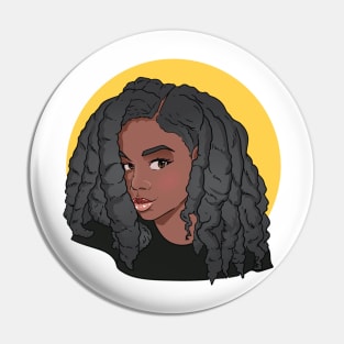 Brown Skin Sunshine Pin