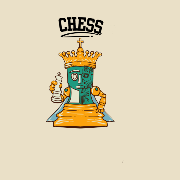 Chess king by jhokalit