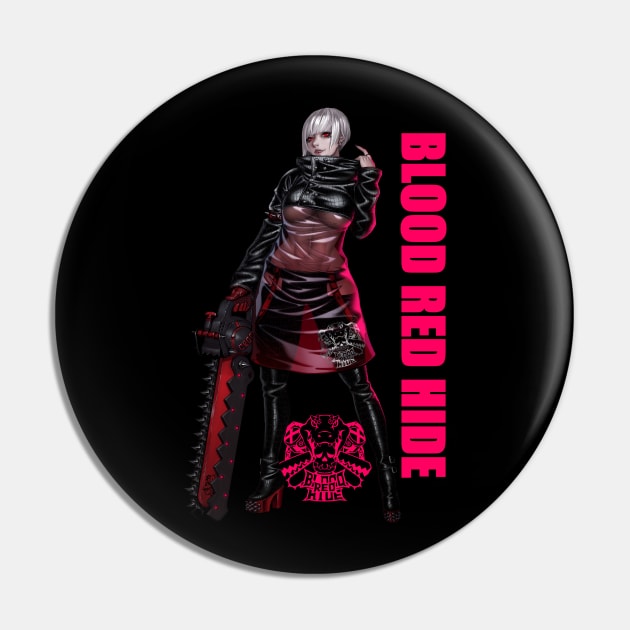 BLOOD RED HIDE Pin by Pan_Ren_Wei