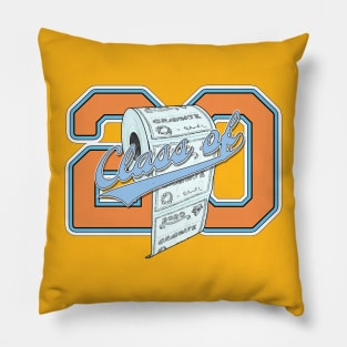 Class of 2020 Funny Toilet Paper Seniors and Graduation Pillow