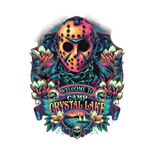 Welcome to Camp Crystal Lake Jason Voorhees T-Shirt