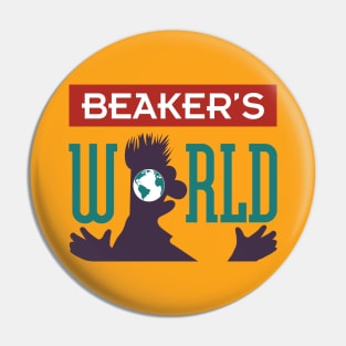 Beaker's World Pin