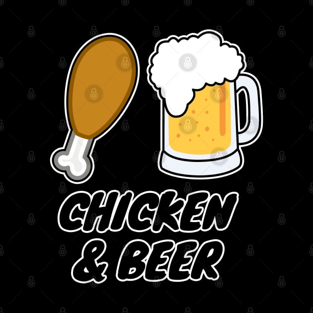 Chicken And Beer by LunaMay