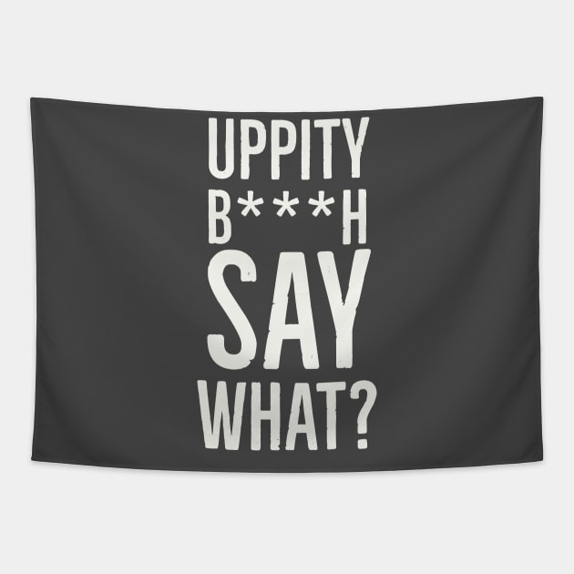 Uppity Tapestry by Nixart