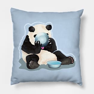 Hungry Panda Pillow