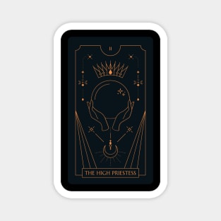 The High Priestess Tarot Card Magnet