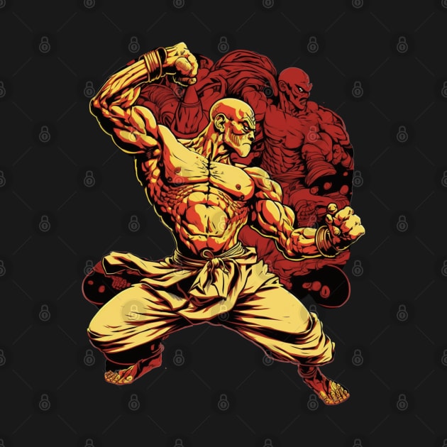 Dhalsim Street Fighter Design - Original Artwork by Labidabop