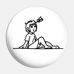 Is There Something in My Head? Pin