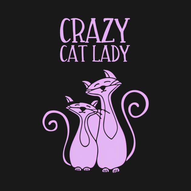 Crazy Cat Lady For Cat Purple by SperkerFulis