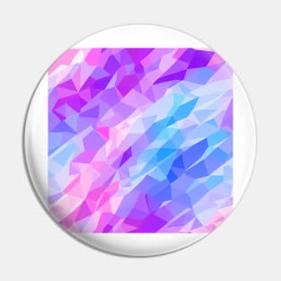 Pink Gems - Abstract Geometric Pattern Pin