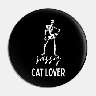 Sassy Cat Lover Pin