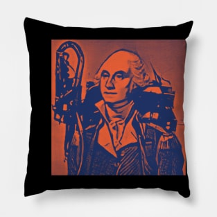 George Washington Ghostbuster Pillow