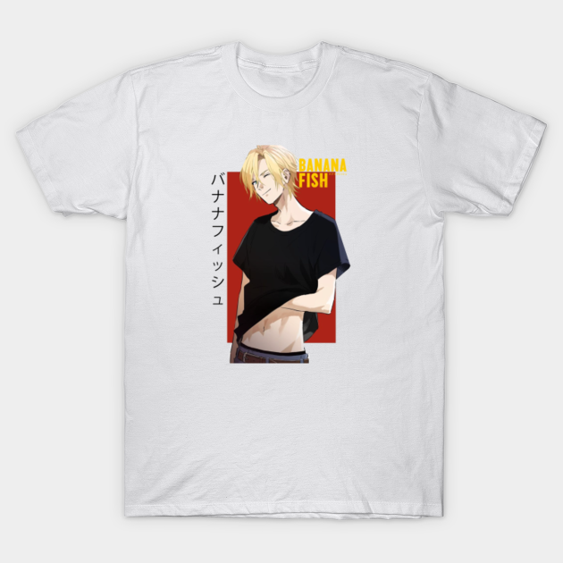 Eiji Okumura,Ash Lynx,anime shirt,anime t shirt,lynx Shirt Banana Fish Anime Shirt