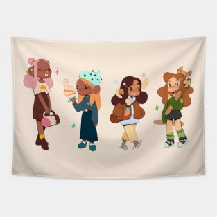 Dessert ladies Tapestry