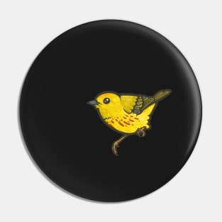 Yellow Warbler Pin