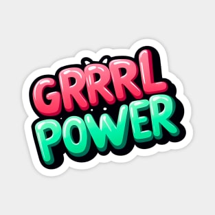 GRRRL POWER Magnet