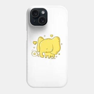 Little Mellow Yellophant - A Sweet Jello Elephant Phone Case