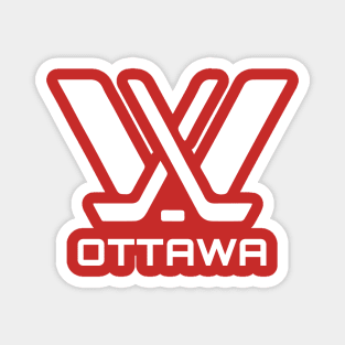 PWHL Ottawa Logo Magnet