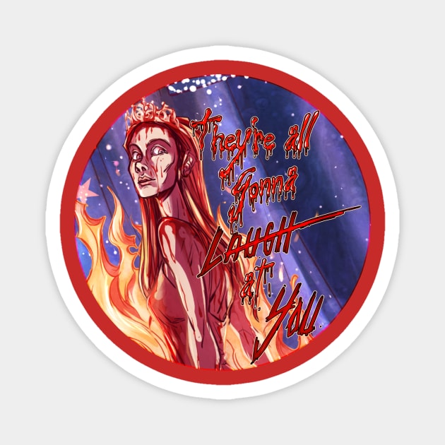 Carrie White -2 Magnet by Mordred's Crown