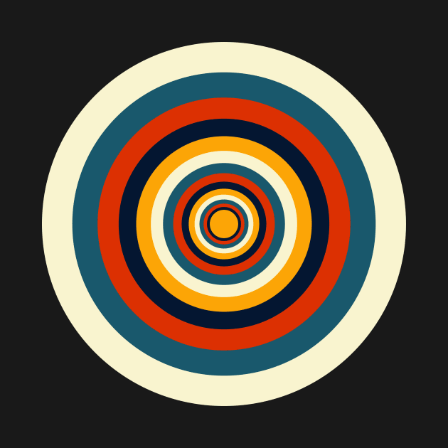 Concentric Pop Target by n23tees