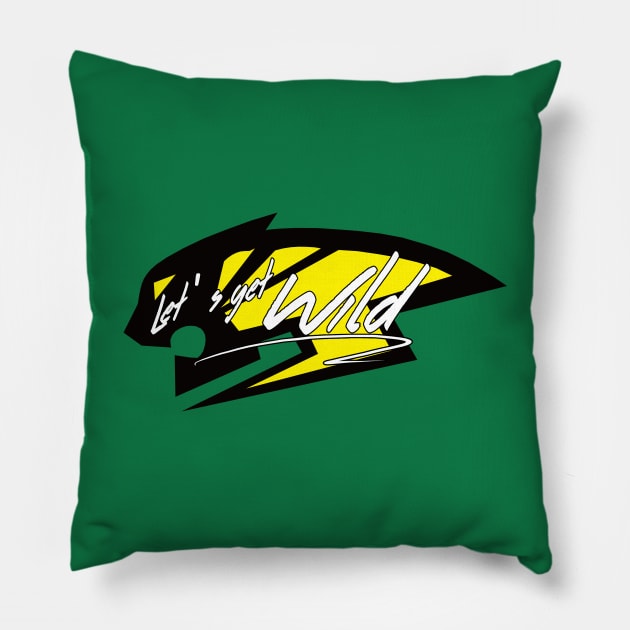 Let's get Wild Pillow by Shankie