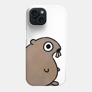 Round beaver Phone Case