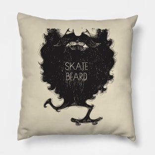 SkateBeard Pillow