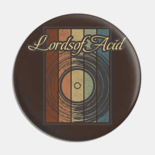 Lords of Acid Vynil Silhouette Pin