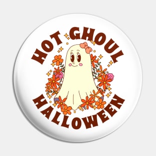 Hot ghoul Halloween Pin