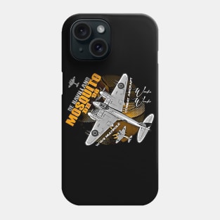 De Havilland Mosquito DH98 Vintage Multirole Combat Aircraft Phone Case