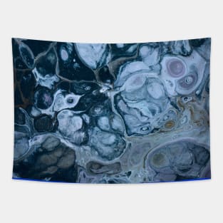 Blue marble design, gift mugs, apparel, t-shirts, hoodies and shirts Tapestry