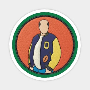 Nostalgia Midlife Merit Badge Magnet