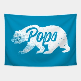 Popa Bear Father's Day T-Shirt Tapestry