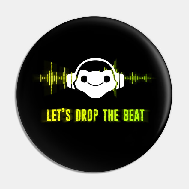 Drop The Beat Pin by LabRat